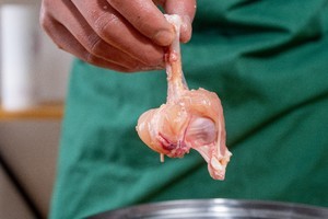 小锤锤炸鸡腿做法分享。