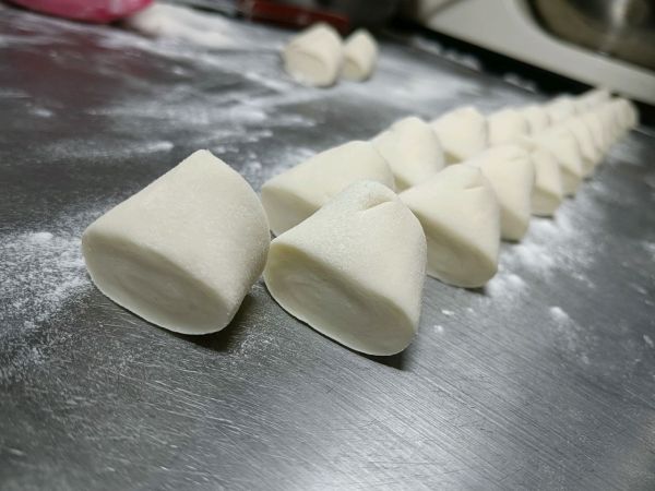 韭苔虾仁三鲜水饺