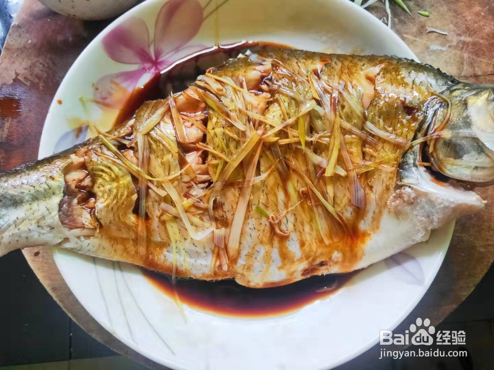 清蒸武昌鱼---养身菜系列