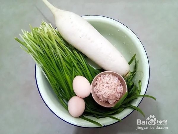 韭菜小馅饼的烹饪
