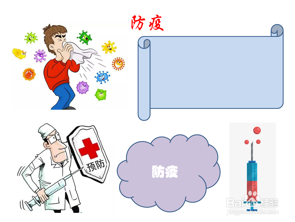 防疫简单手抄报