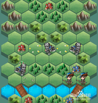 (legion war)军团战棋 人族 第三关 攻略