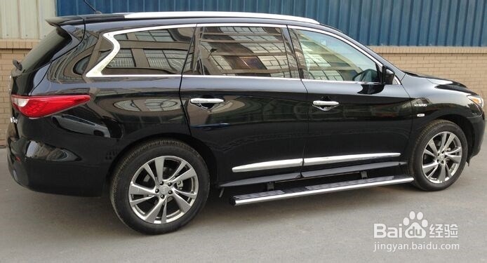 英菲尼迪QX70、FX35加装电动踏板效果实拍