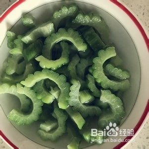 食补佳品爽口苦瓜的做法