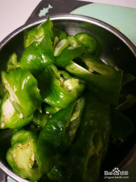 青椒炒鸡蛋的做法