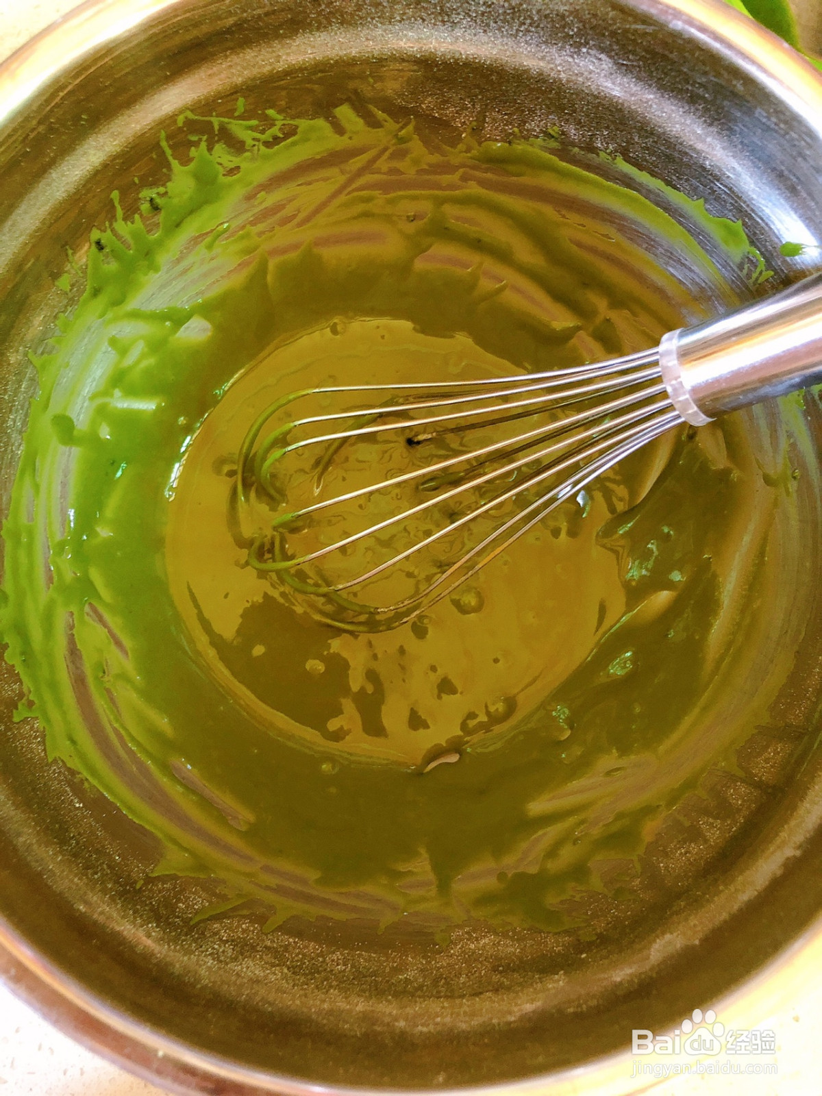 抹茶戚风的做法