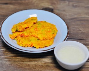怎么做胡萝卜鸡蛋葱饼