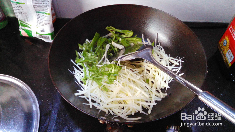 青椒土豆丝的做法图解