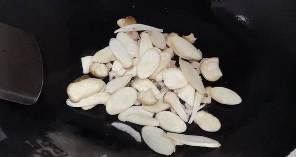 藤香虾仁杏鲍菇