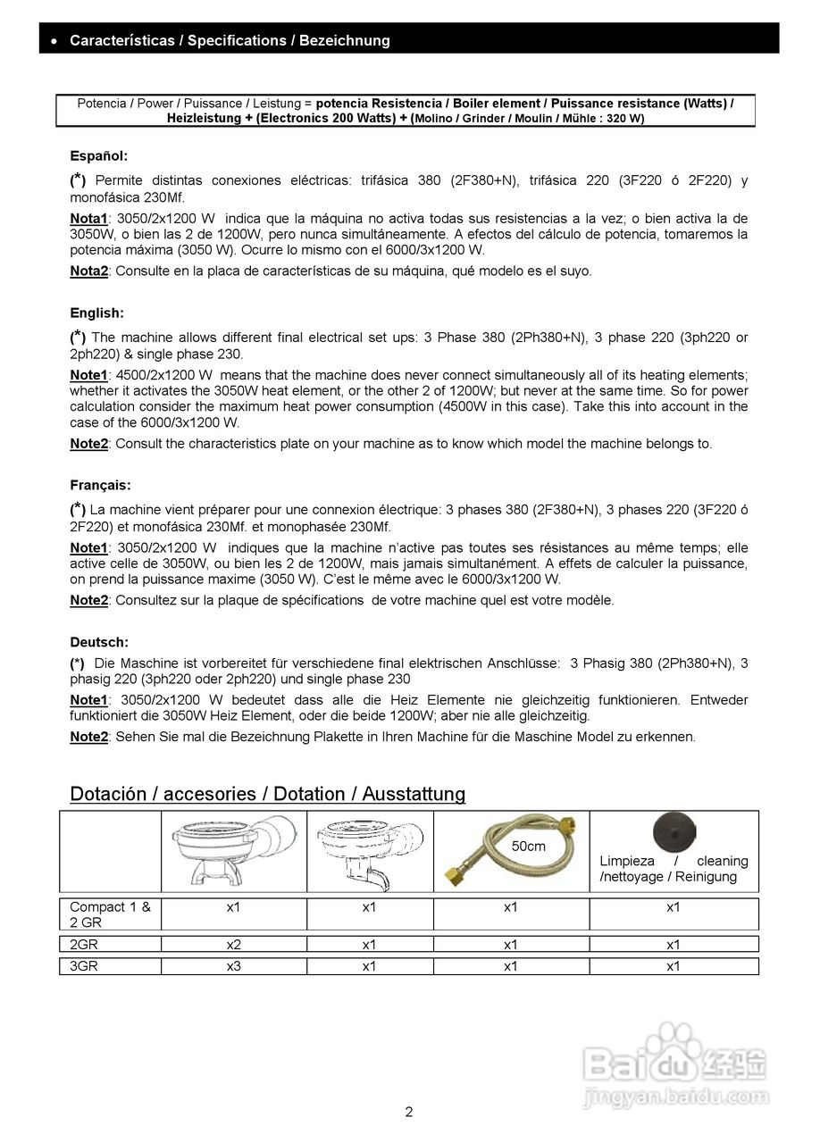 Elegance典雅系列咖啡机操作使用说明书:[1]