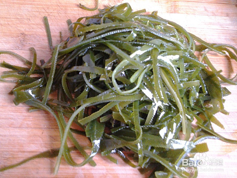补钙的海带丝炒菜瓜