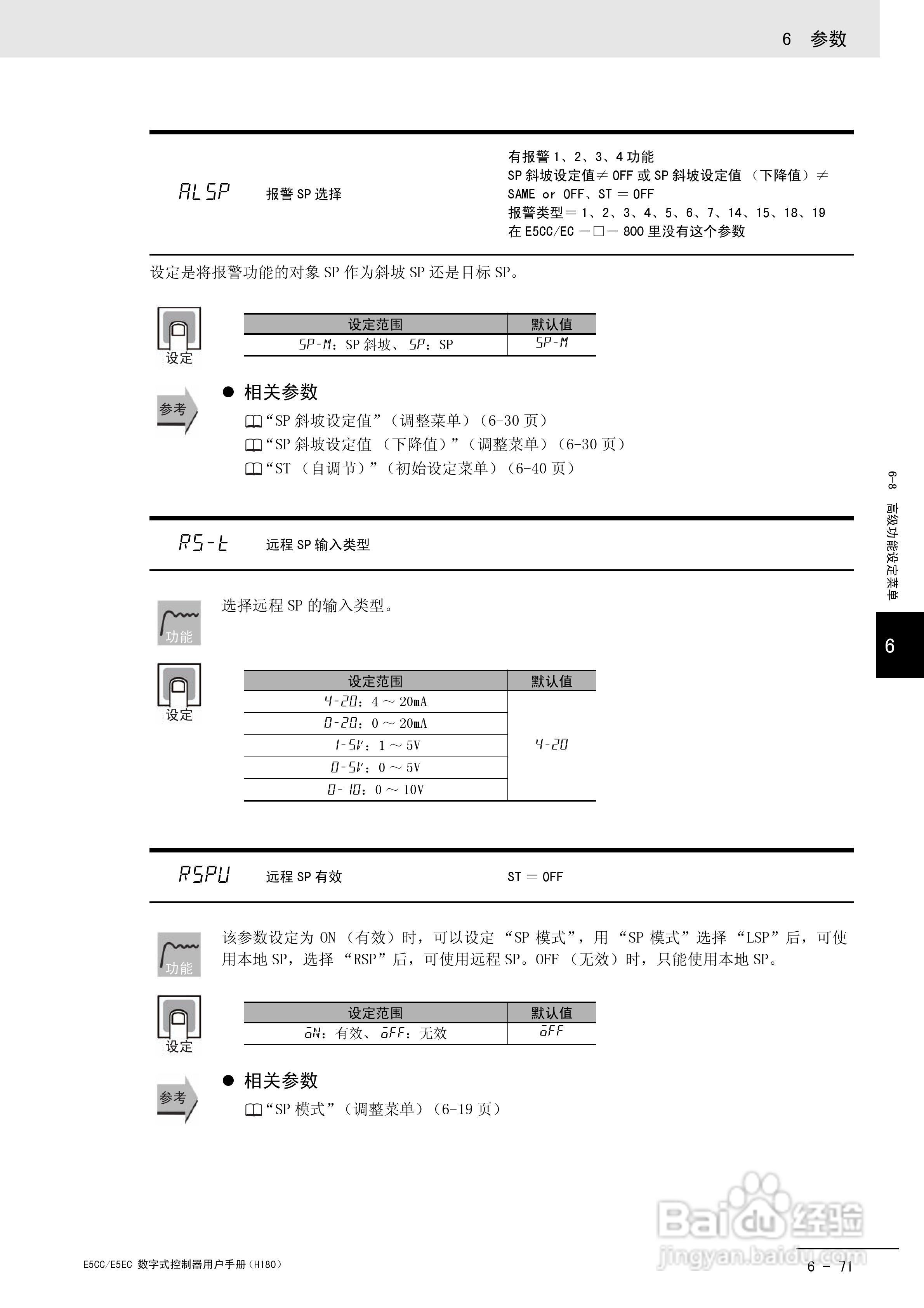欧姆龙温控器E5CC-E5EC操作手册:[26]