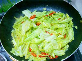 家常菜肴印度风味手撕包菜