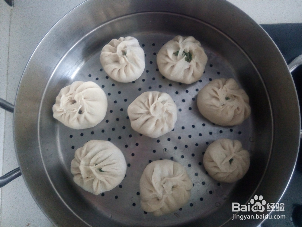 怎样蒸三鲜馅包子？