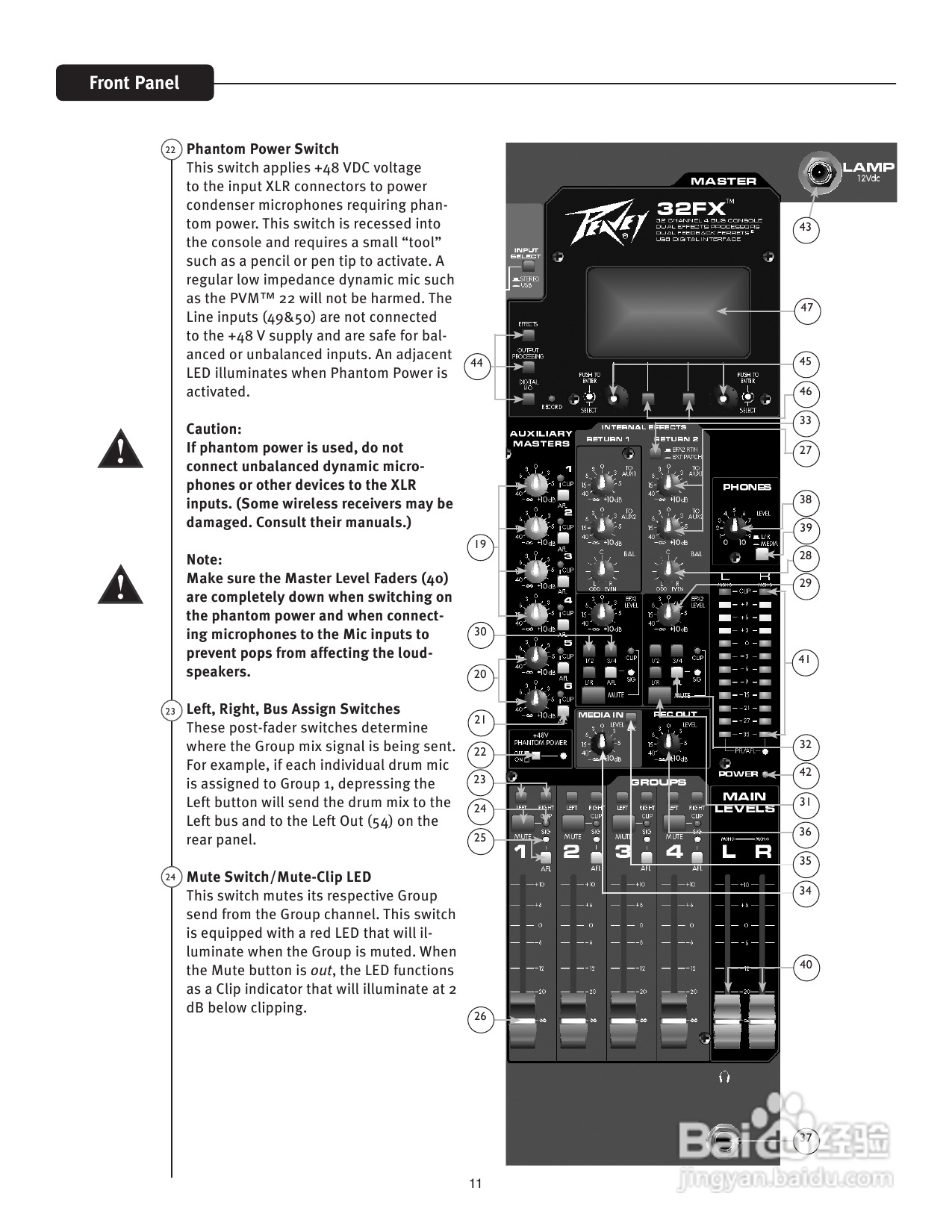 百威FX Mixer Series音响说明书:[1]