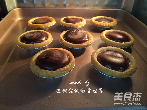 可可蛋挞,蛋挞更新奇百趣的吃法