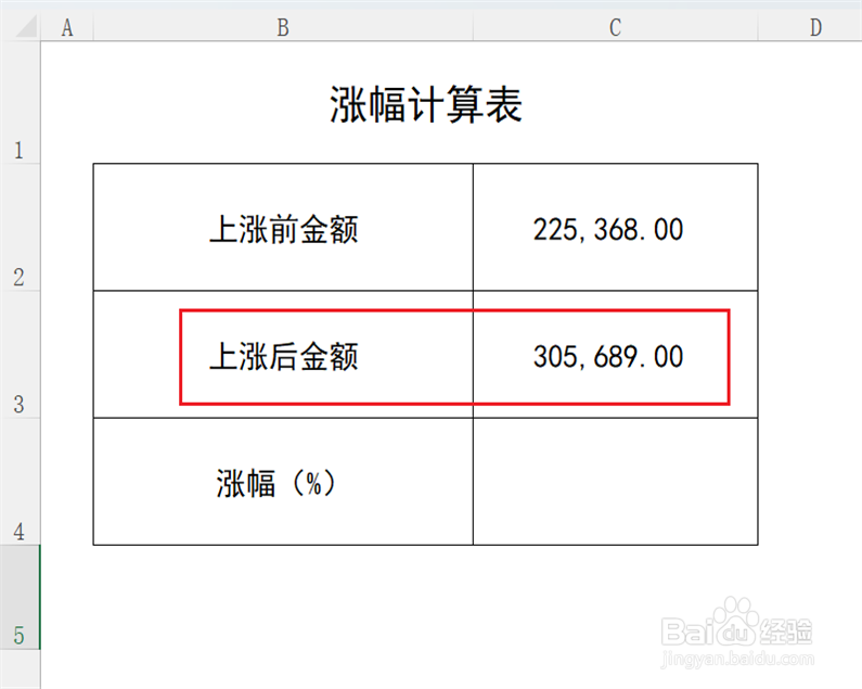 涨幅怎么算的