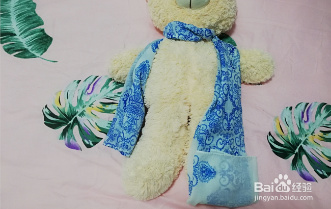 如何系围巾蝴蝶结