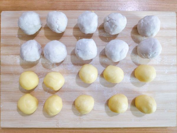 芝士芋泥仙豆糕