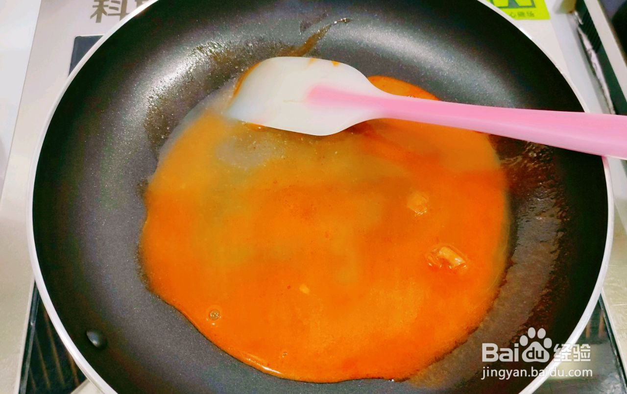 豆腐虾仁抱蛋的做法