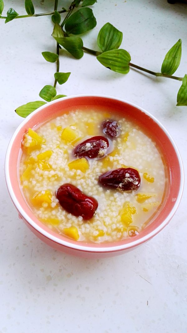 红枣南瓜小米粥