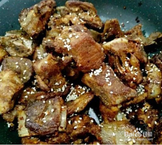 香辣孜然排骨的做法