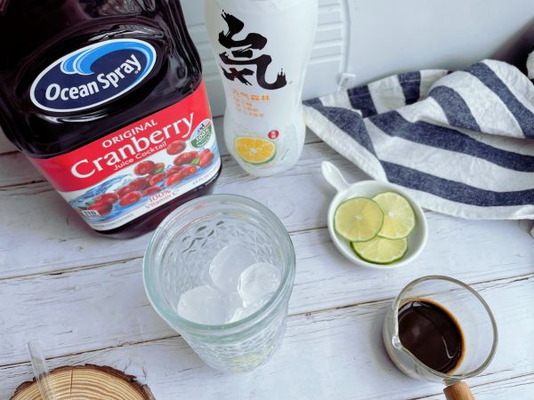 蔓越莓气泡咖啡