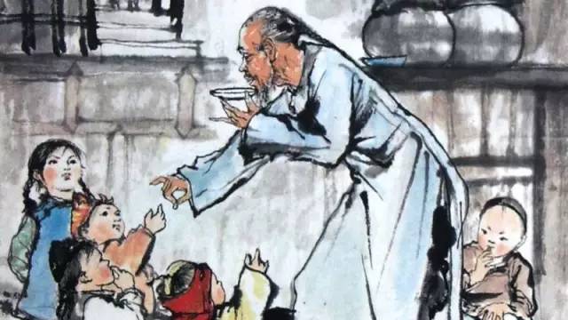 《孔乙己》主要故事情节（50字左右）