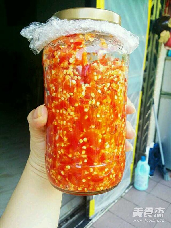 蒜蓉辣椒酱的做法