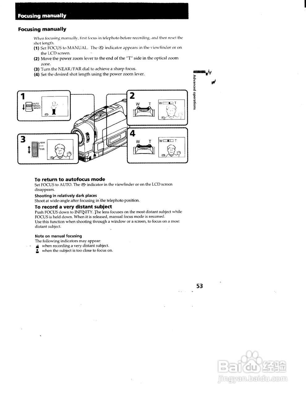 索尼CCD-TRV99模拟摄像机说明书:[6]