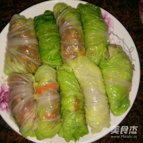 菜包肉的家常做法