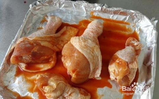 奥尔良鸡腿的做法