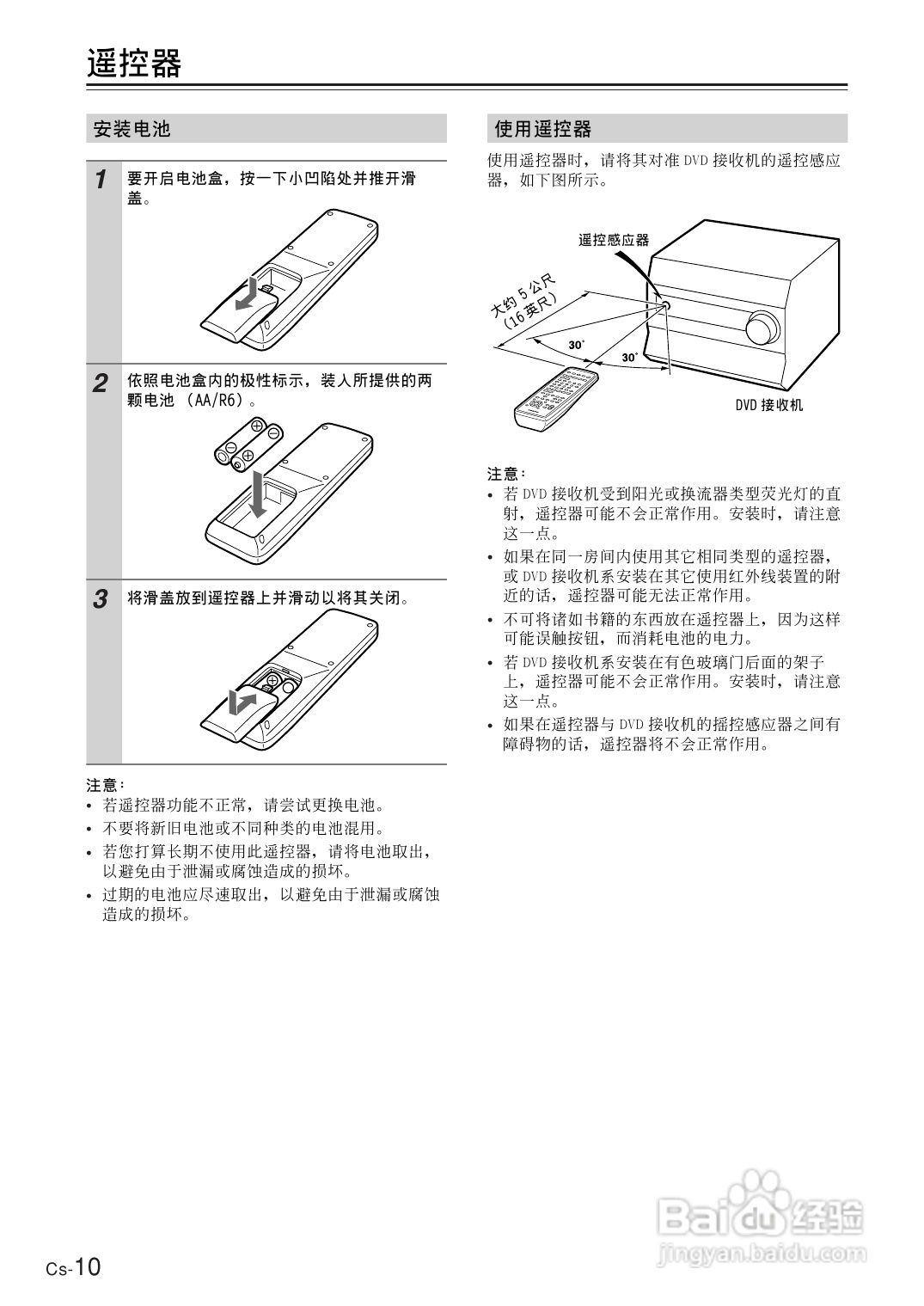 ONKYO DR-UN7DVD接收机说明书:[1]