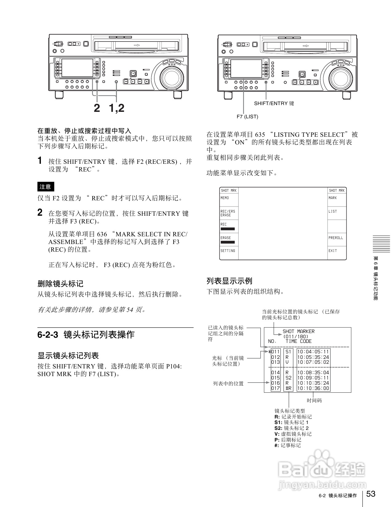 SONY HDW-1800/D1800高清晰度数字磁带录像机操作手册:[3]