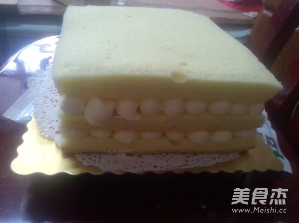 原味裸蛋糕的做法