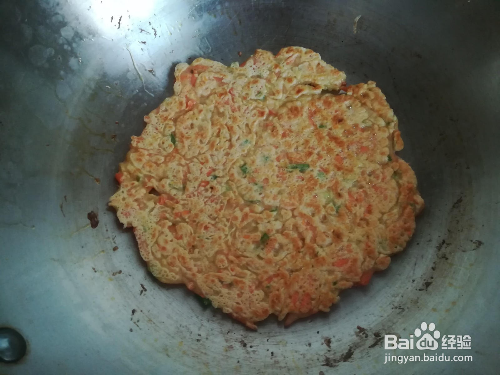 胡萝卜鸡蛋饼的做法