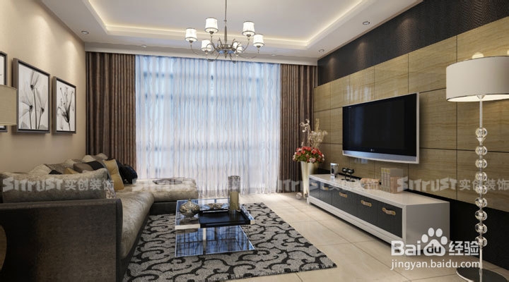 看看这个现代简约装修案例的解析