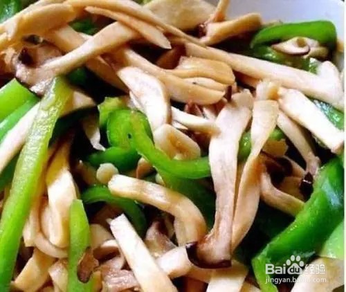蚝油青椒炒杏鲍菇