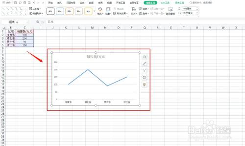 excel如何插入折線圖?