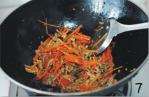 过年回家做 家常菜 鱼香肉丝