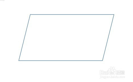 点击工具栏里面的【形状】 3 在形状里面找到基本形状里面的平行四边