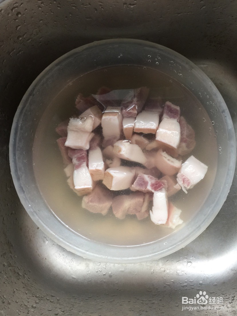暖心笋干烤肉的做法