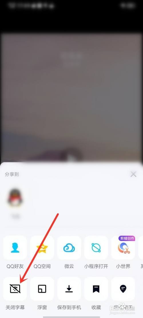 qq播放如何设置显示字幕
