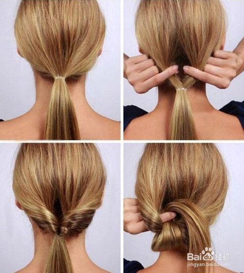 长头发怎么扎成短头发