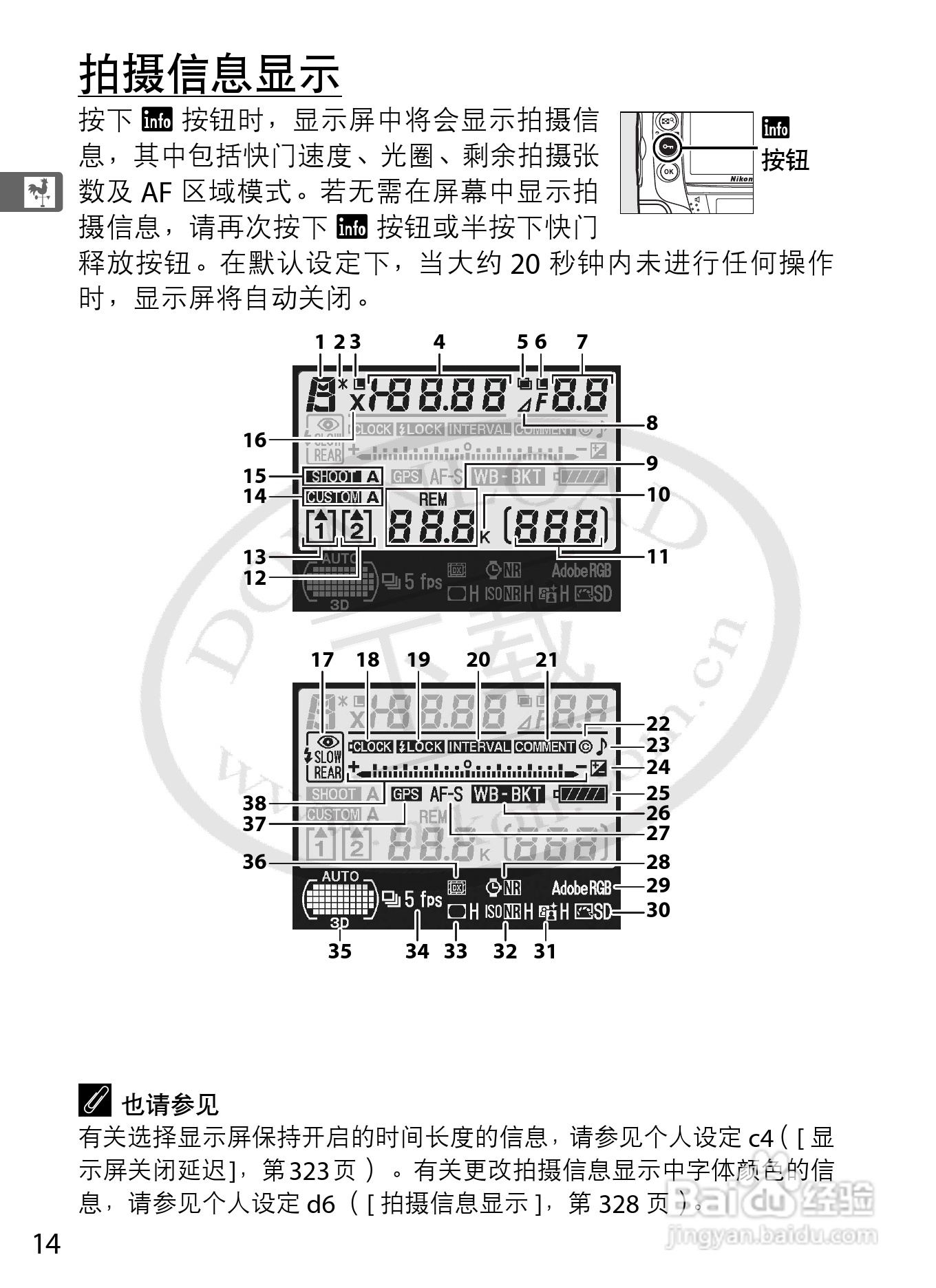 尼康D3数码相机使用说明书:[4]