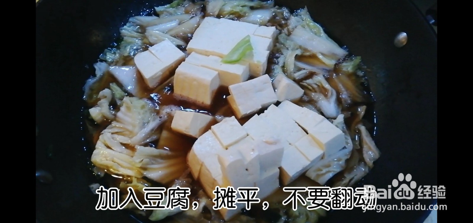 白菜豆腐炖粉条