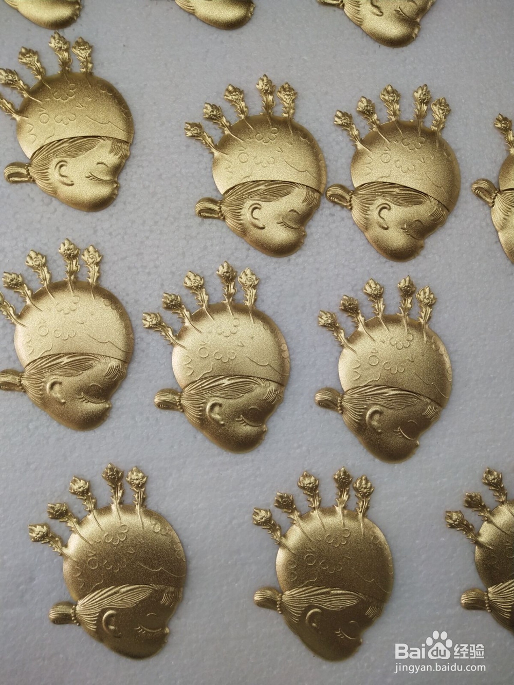 结婚婚庆礼物金石良缘立体金箔画装饰画工艺制作