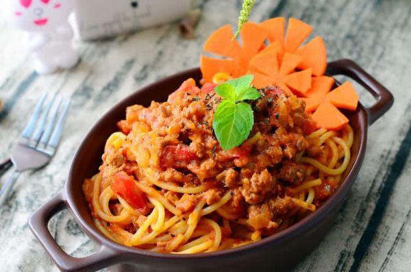 番茄牛肉意大利面