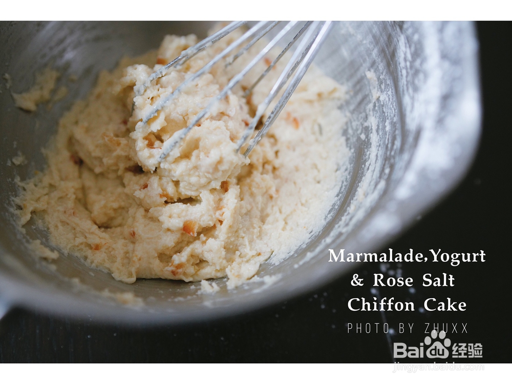 味美鲜香的橙酱奶油戚风三明治