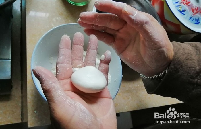 手工如何制作白糖汤圆